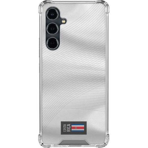 Costa Rica Soccer Flag Galaxy S23 FE Clear Case